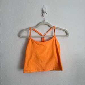 BEYOND YOGA SET - Top & Leggings - Neon Mango - Medium